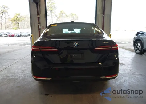 2025 BMW 530I from USA, damaged, VIN WBA43FJ06SCU54861